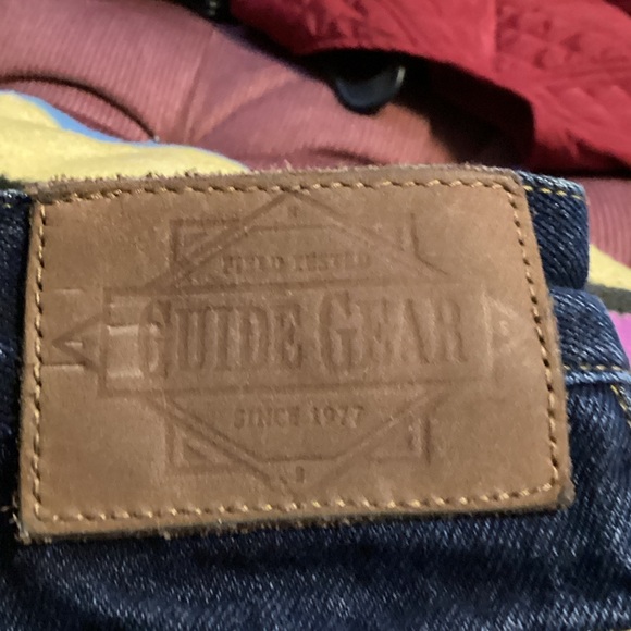 Ladies Flannel Lined Blue Jeans - Picture 4 of 7